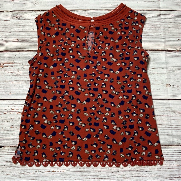 Anthropologie Meadow Rue Sanna Bird Print Top Sz S - Picture 11 of 16